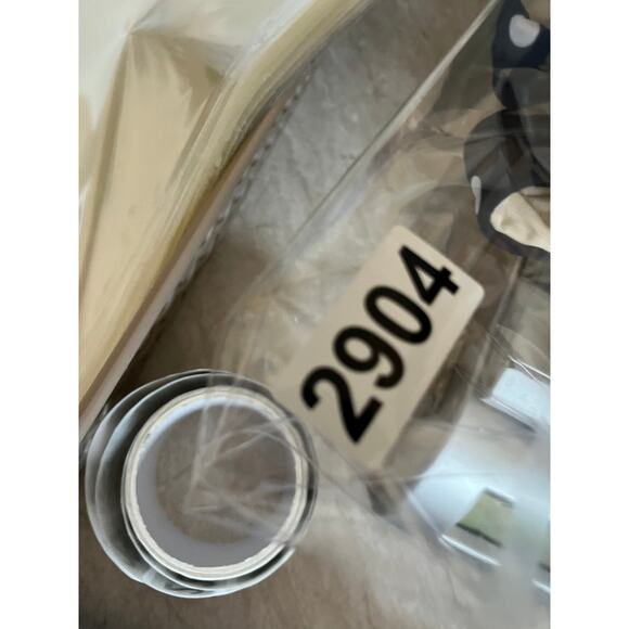 Lands End One Piece Swimsuit 8 Medium Polka Dot Twist Crossback Blue Classic - Picture 14 of 14